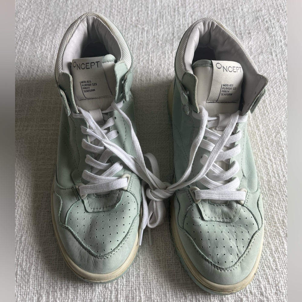 Oncept - Philly Midtop Sneaker in Seafoam, 9.5 - Picture 2 of 15